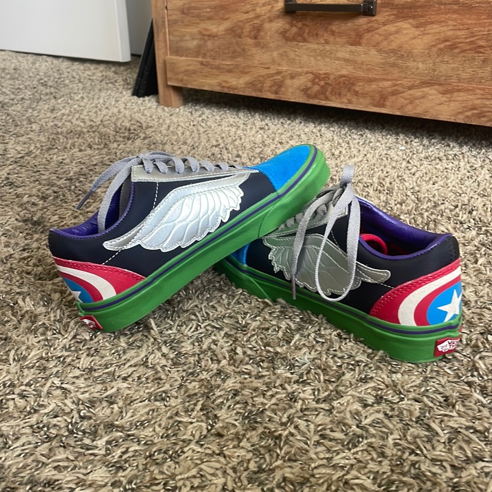 Old Skool Vans- Avengers